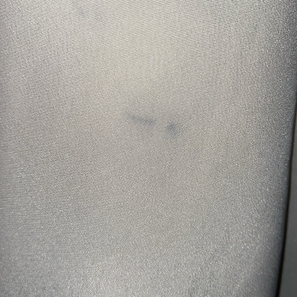 SILK MARISSA WEBB CREAM LONG CHIFFON SLEEVE BLOUSE SZ 8 - Picture 7 of 13